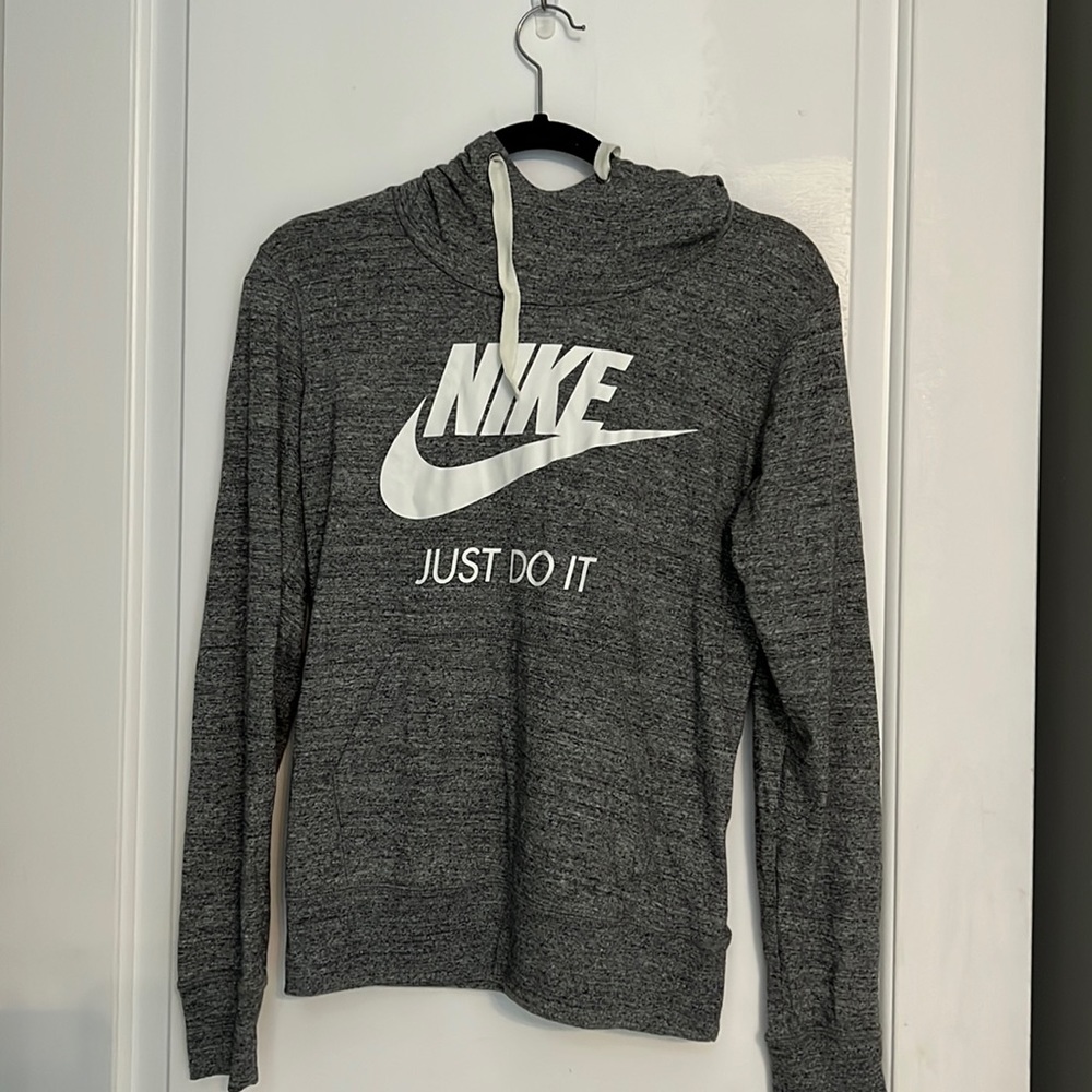Grey Nike hoodies